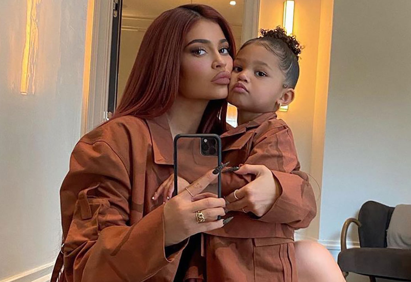 Kylie Jenner mo thuong hieu rieng cho con gai 3 tuoi hinh anh