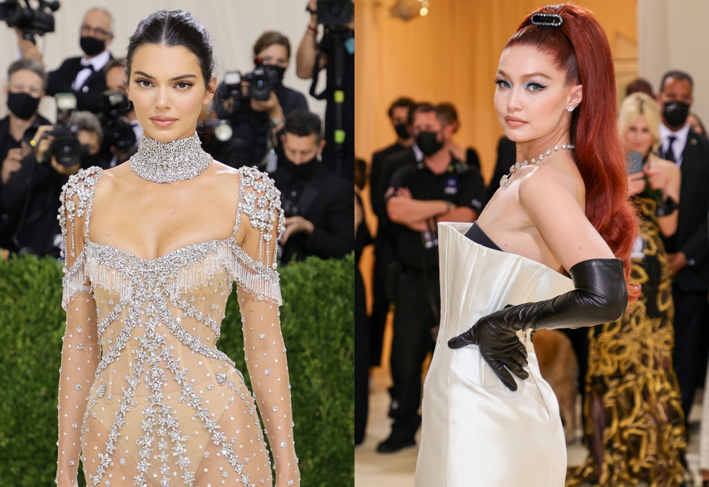 Sac voc cua dan nguoi mau quy tu tai Met Gala 2021 hinh anh