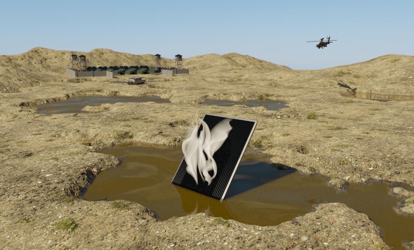 Nuoc dun soi khong sach nhu khi phoi duoi nang hinh anh