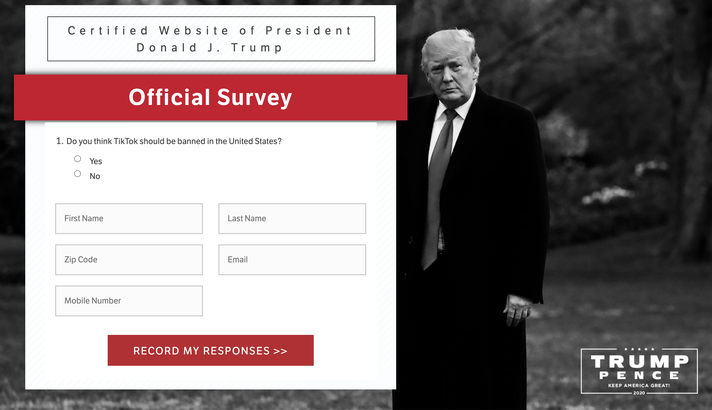 Tong thong Trump dung quang cao keu goi chong lai TikTok anh 2
