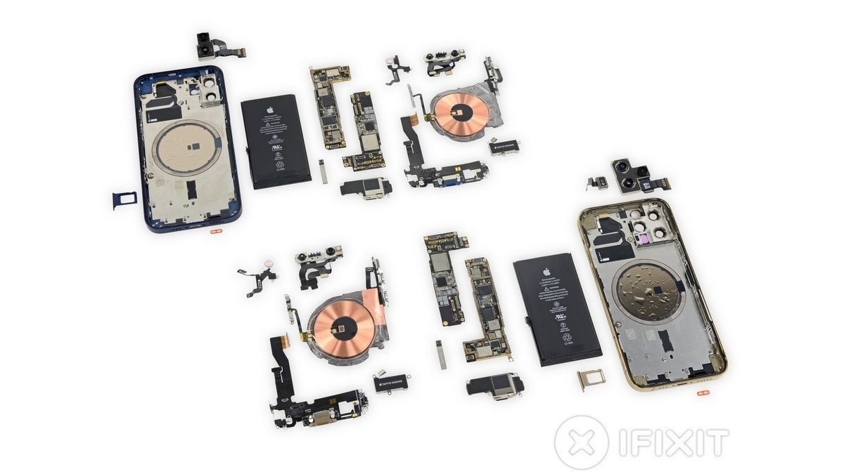 Linh kien do Han Quoc chiem ty trong gia tri lon tren iPhone 12 anh 2