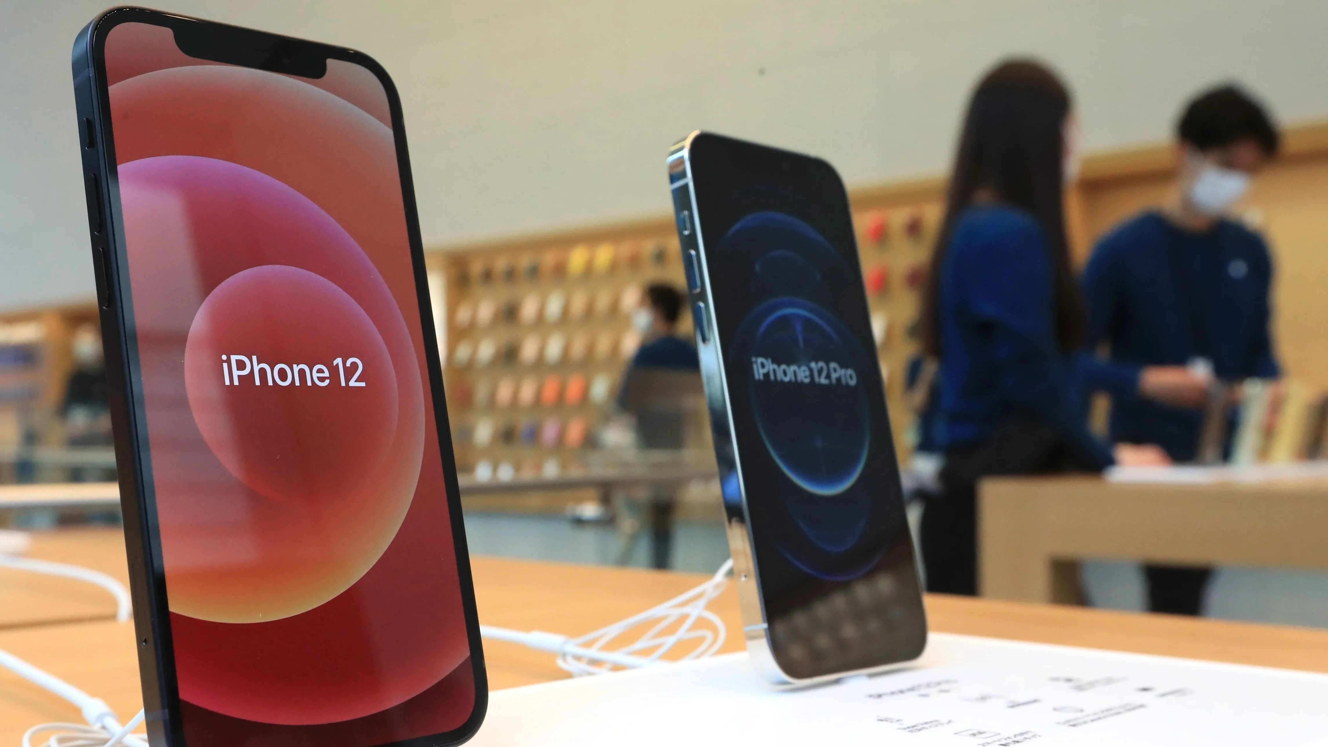 iPhone 12 la 'mon qua' doi voi cac cong ty cong nghe Han Quoc hinh anh