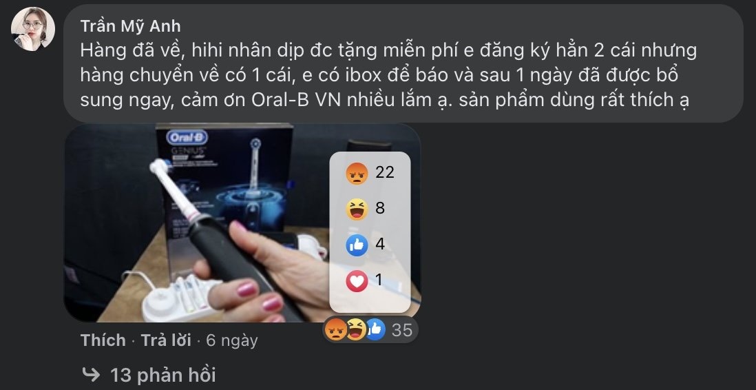 Bai dang Oral-B tang 1.000 ban chai mien phi la lua dao anh 1