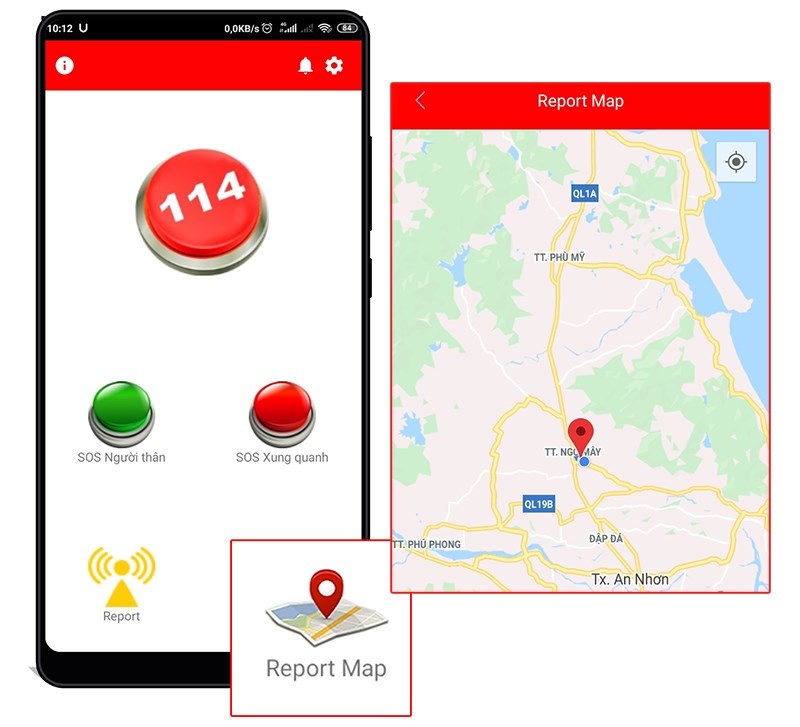 Ra mat ung dung ho tro cuu ho,  phong chay chua chay Help 114 anh 1