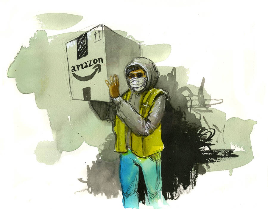 Dieu kien lam viec toi te o Amazon anh 1