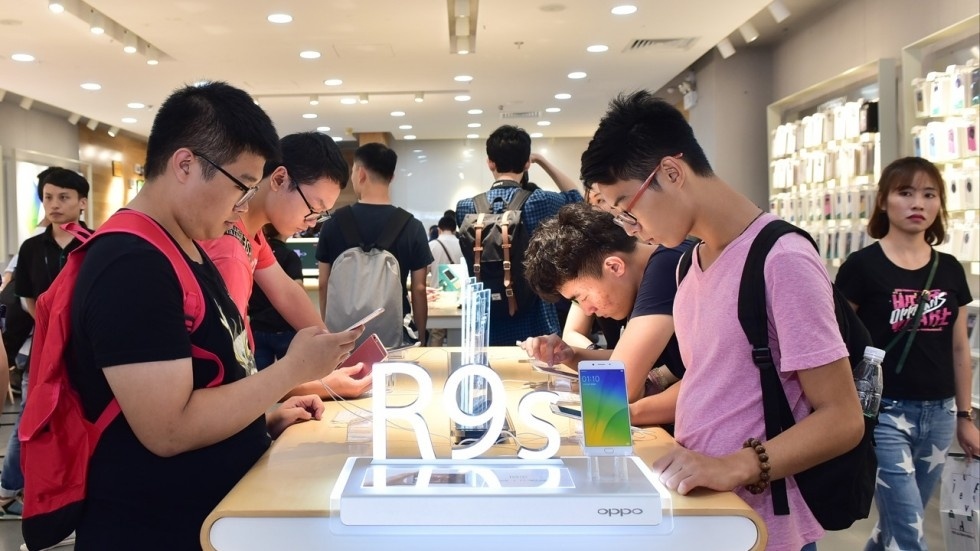 Dien thoai thong minh Samsung bien mat o Trung Quoc anh 3