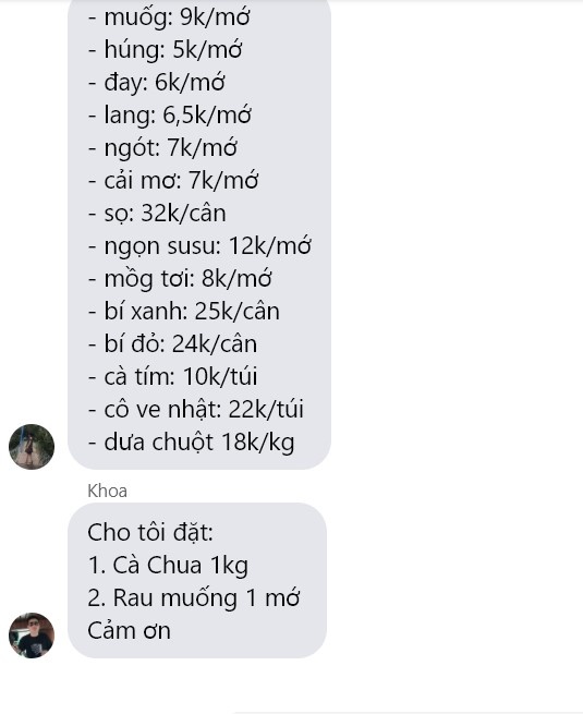 Người dân Hà Nội ngại đi chợ vì dịch bệnh, chuyển sang mua hàng qua điện thoại ảnh 3 Nguoi dan Ha Noi ngai di cho vi dich benh, chuyen sang mua hang qua dien thoai anh 3