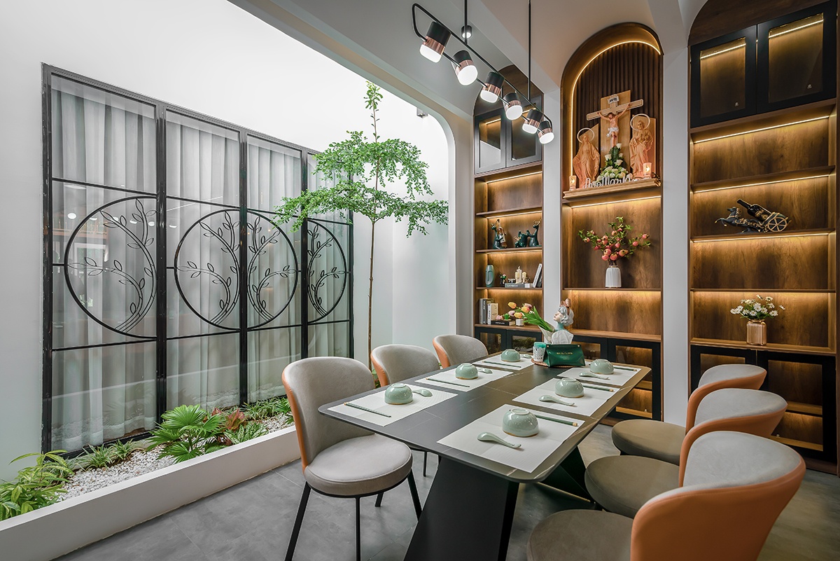 Ngoi nha am cung rong 180 m2 cho gia dinh 3 nguoi anh 6