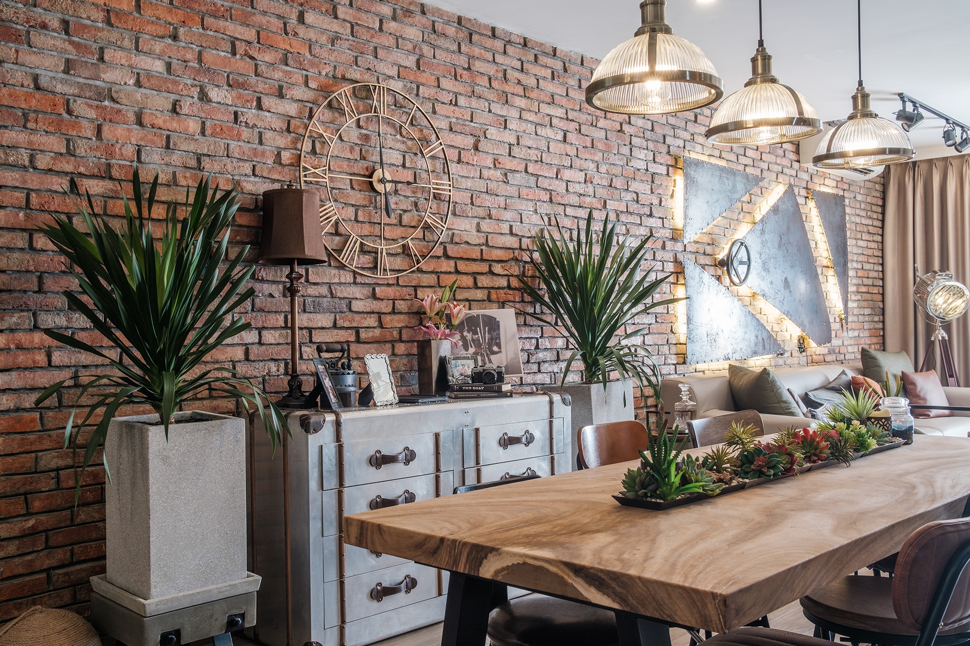 Can ho phong cach Industrial anh 7