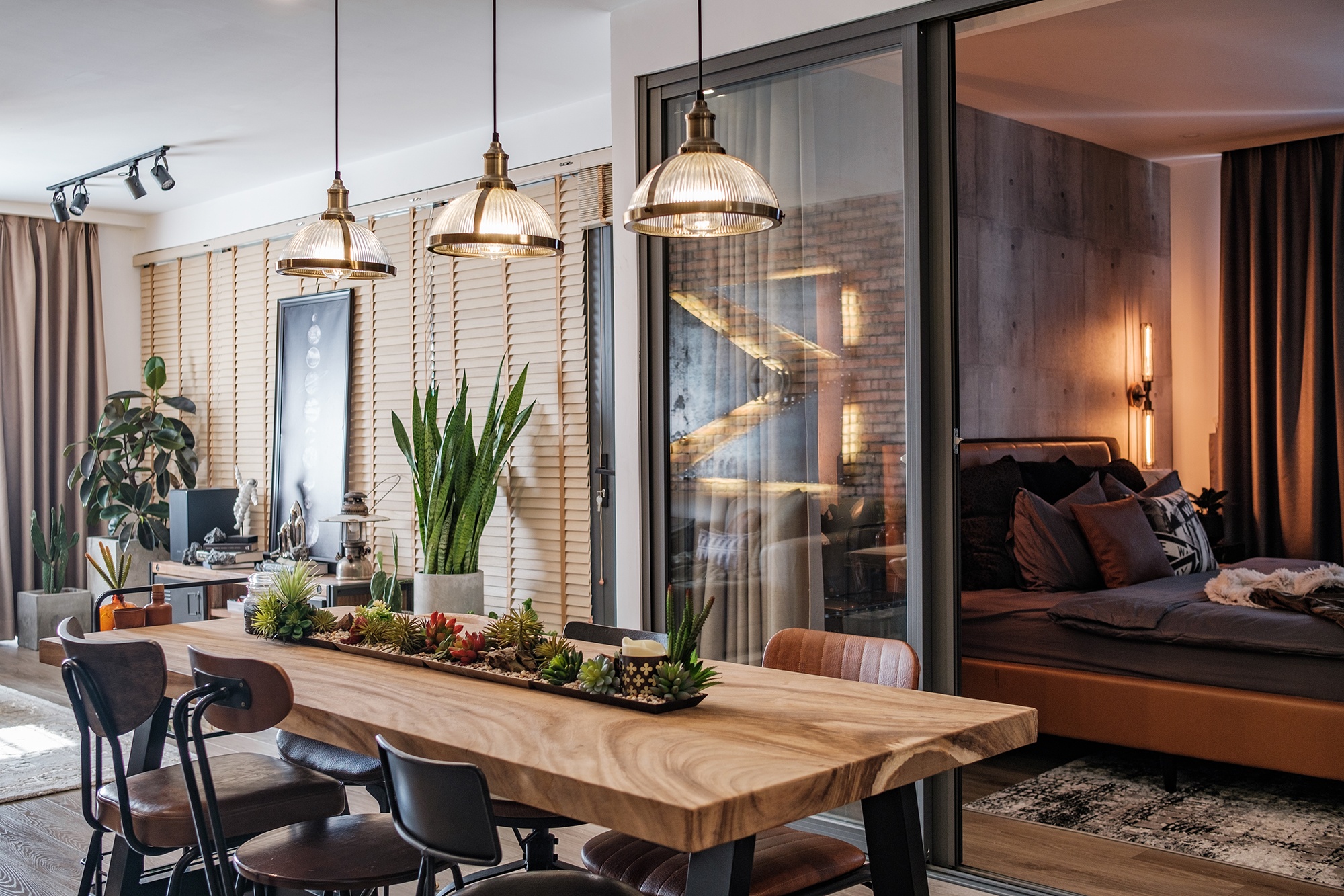 Can ho phong cach Industrial anh 10