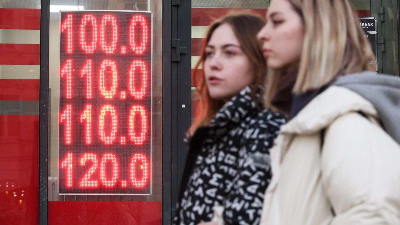 Chung khoan Nga tang manh hinh anh