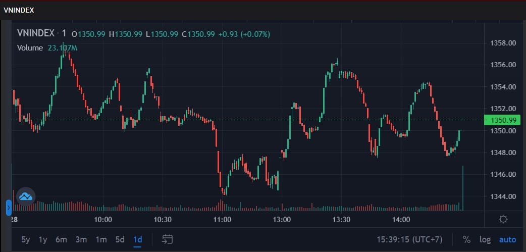 VN-Index dieu chinh anh 1