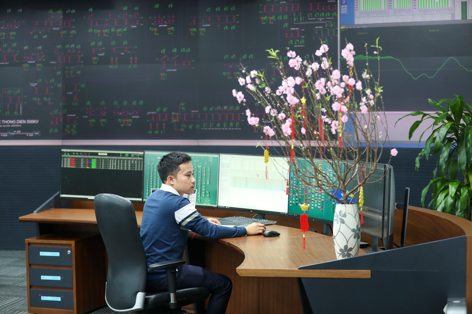 Tieu thu dien giam manh dip Tet, canh bao dien tai tao se phai xa bo hinh anh