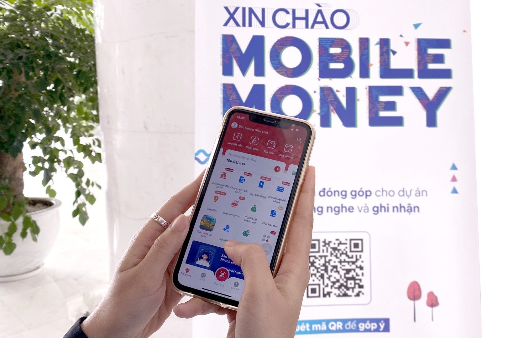 Giao dich thanh toan di dong tang 90% hinh anh