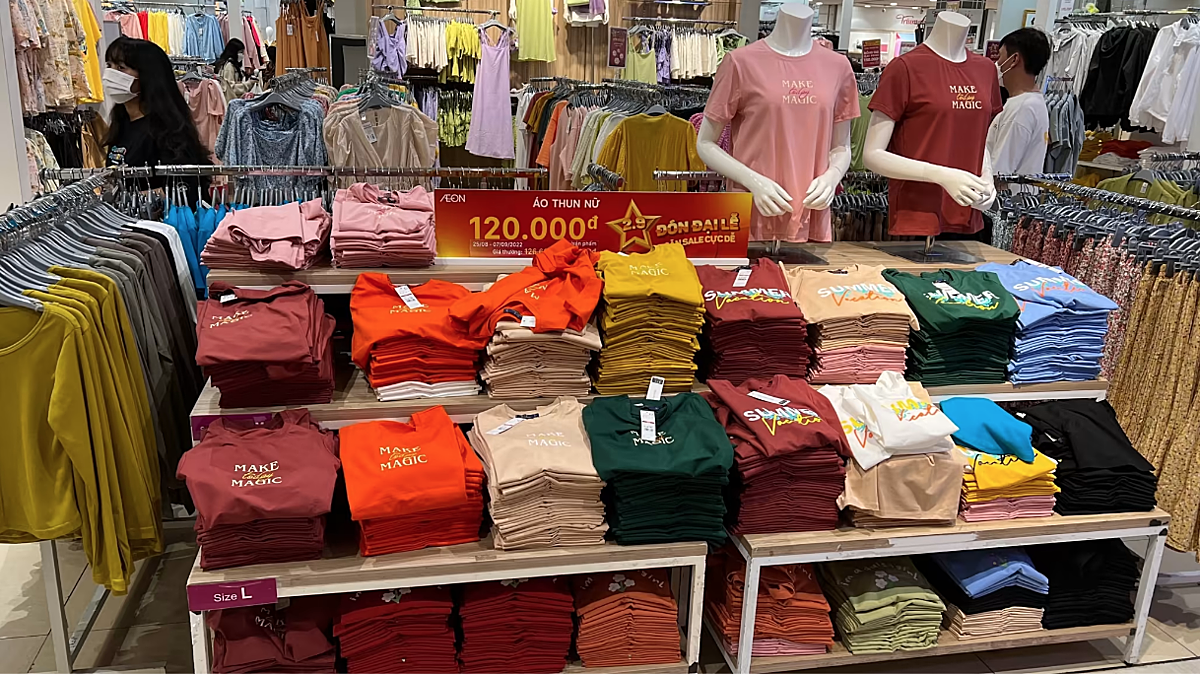 aeon ban quan ao,  sieu thi aeon mall anh 1