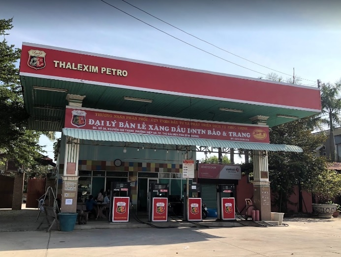 Dai gia xang dau Thanh Le lo dam hinh anh