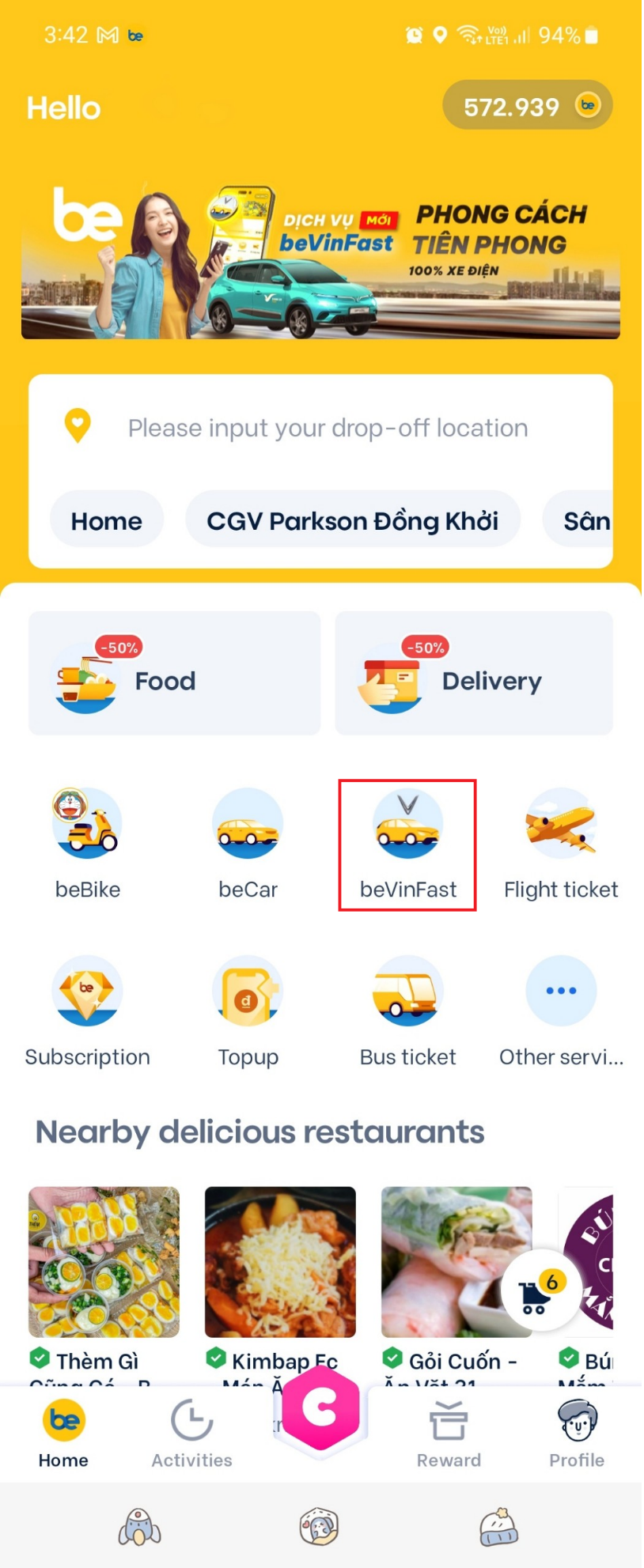 goi taxi dien gsm,  taxi dien xanh sm,  ung dung goi xe anh 1