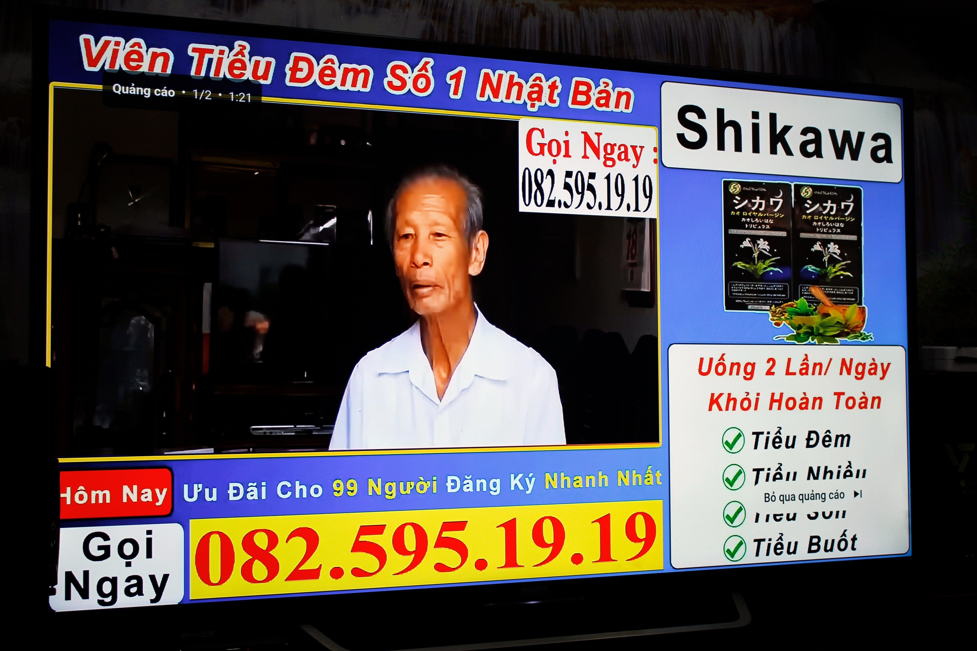 Quang cao 'toi cam ket chua benh dut diem' tran lan tren YouTube hinh anh