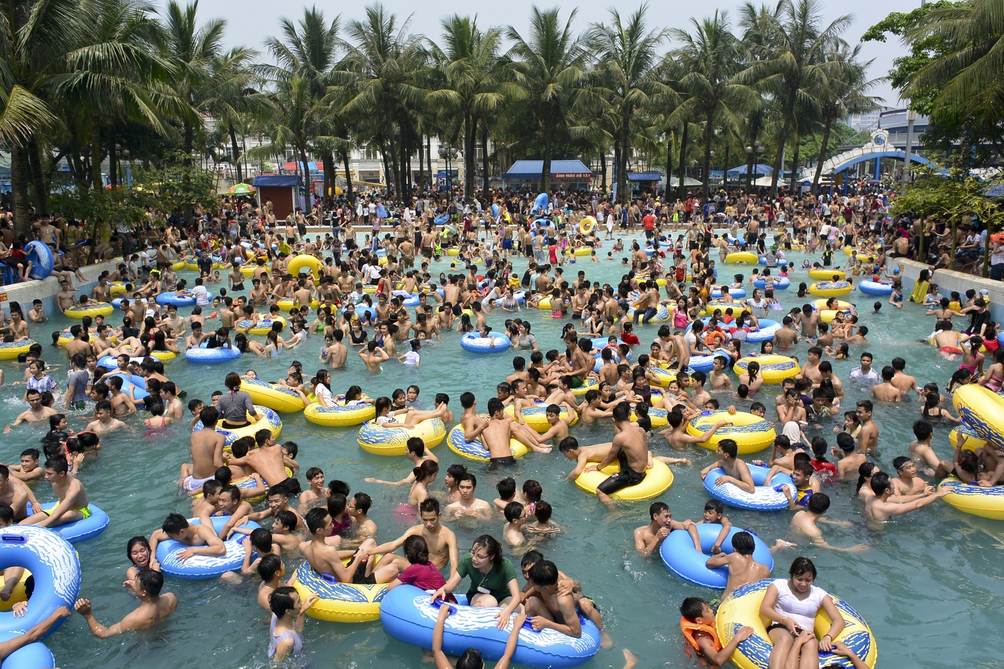 Chu cong vien nuoc Ho Tay lai ky luc sau Covid-19 hinh anh