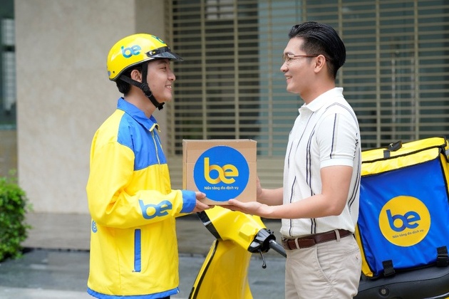 xanh sm giao hang,  giao hang xe dien anh 1