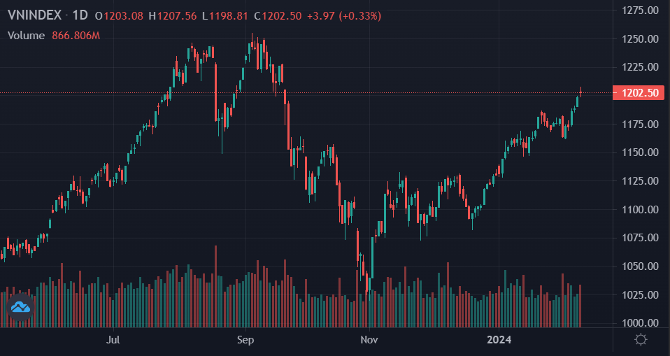 chung khoan nam moi,  chung khoan hom nay anh 1