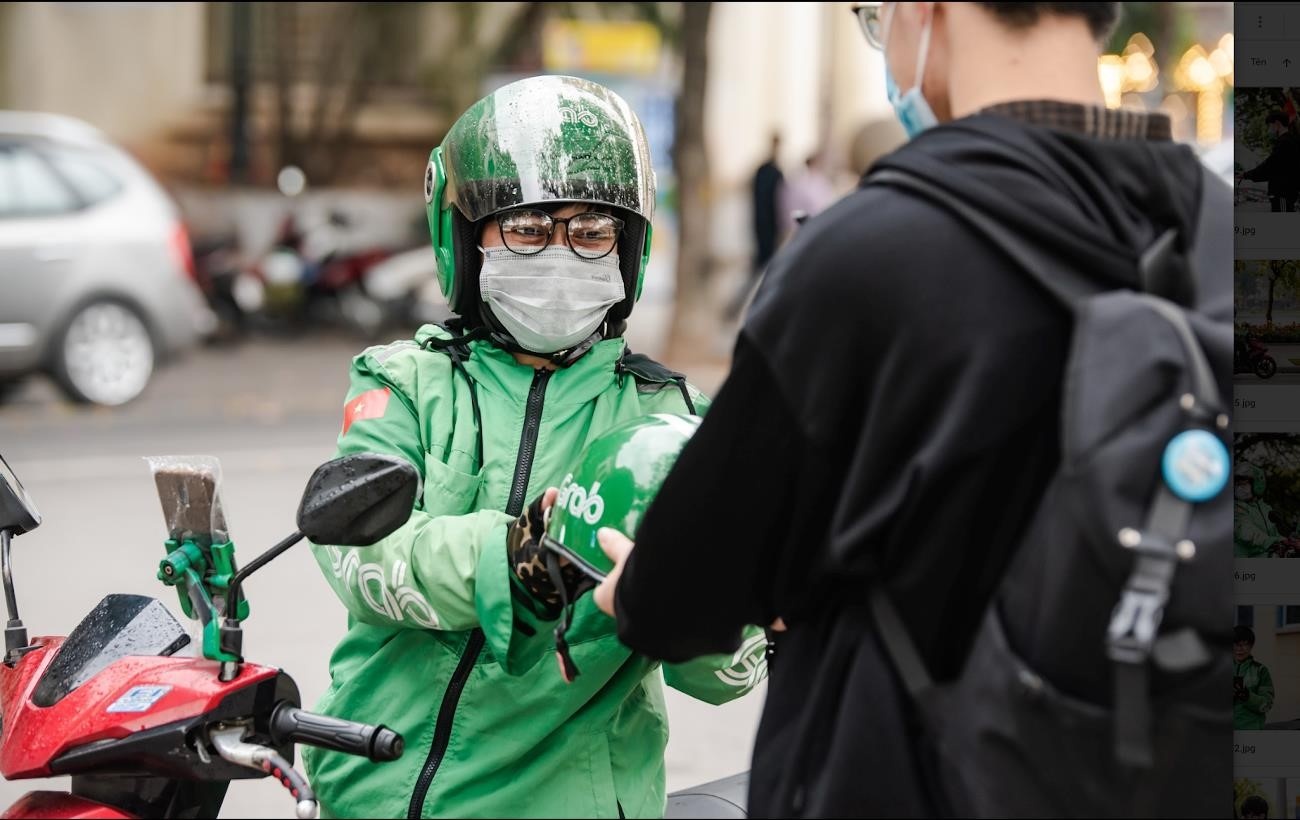 Grab van chim trong lo hinh anh