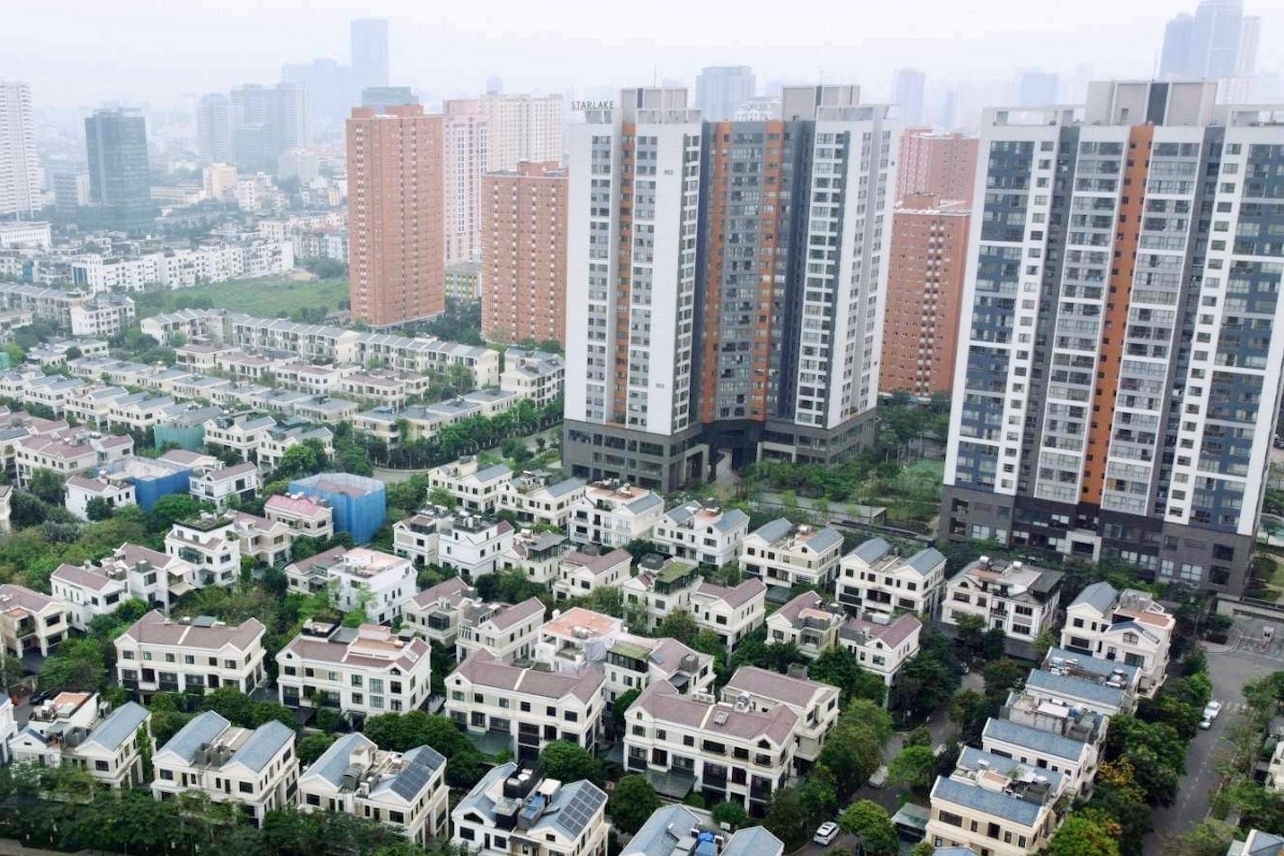 Lo dien khu do thi co gia dat cao nhat Ha Noi hinh anh