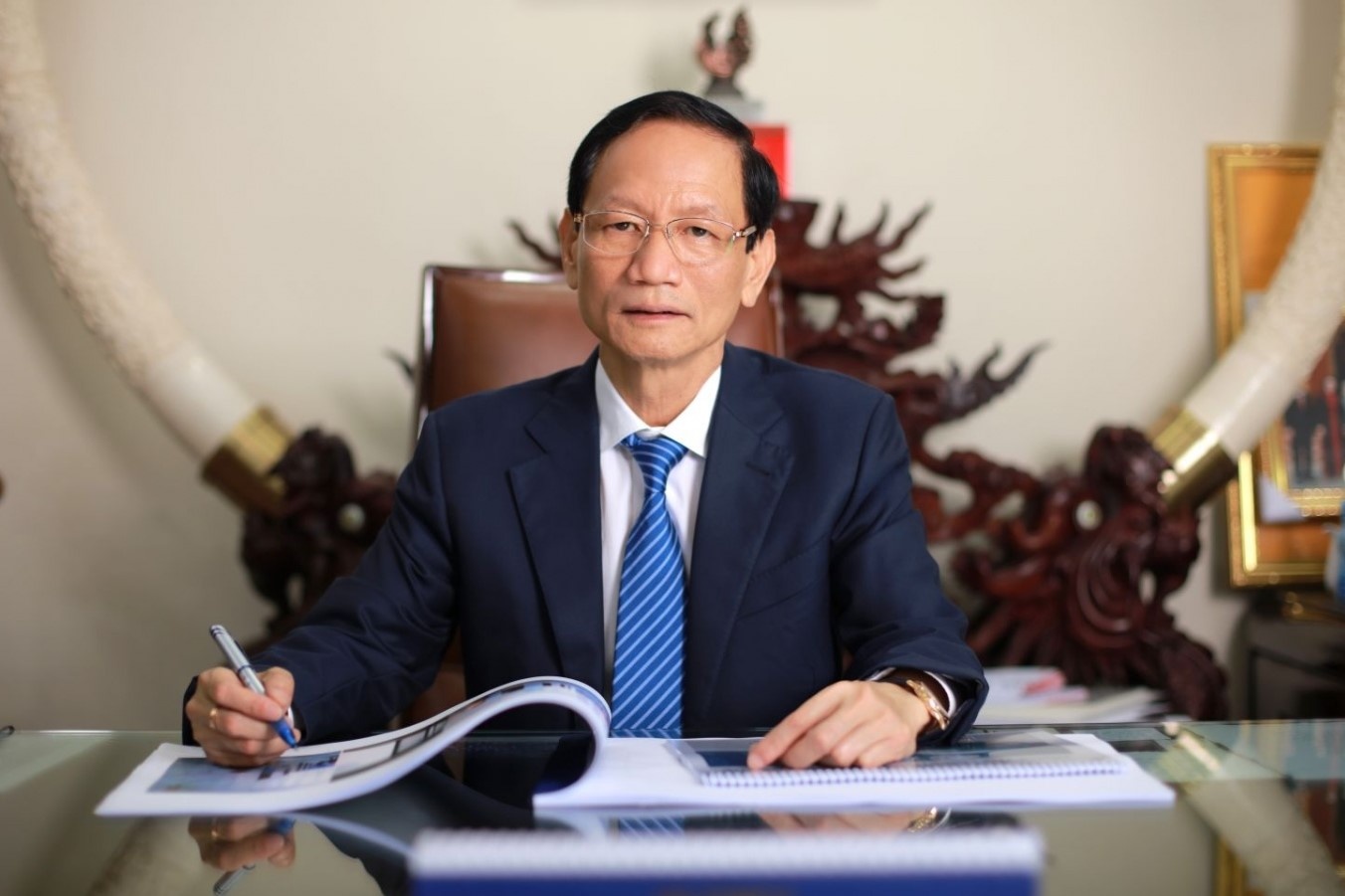 chan dung vu van tien,  chu tich geleximco anh 1