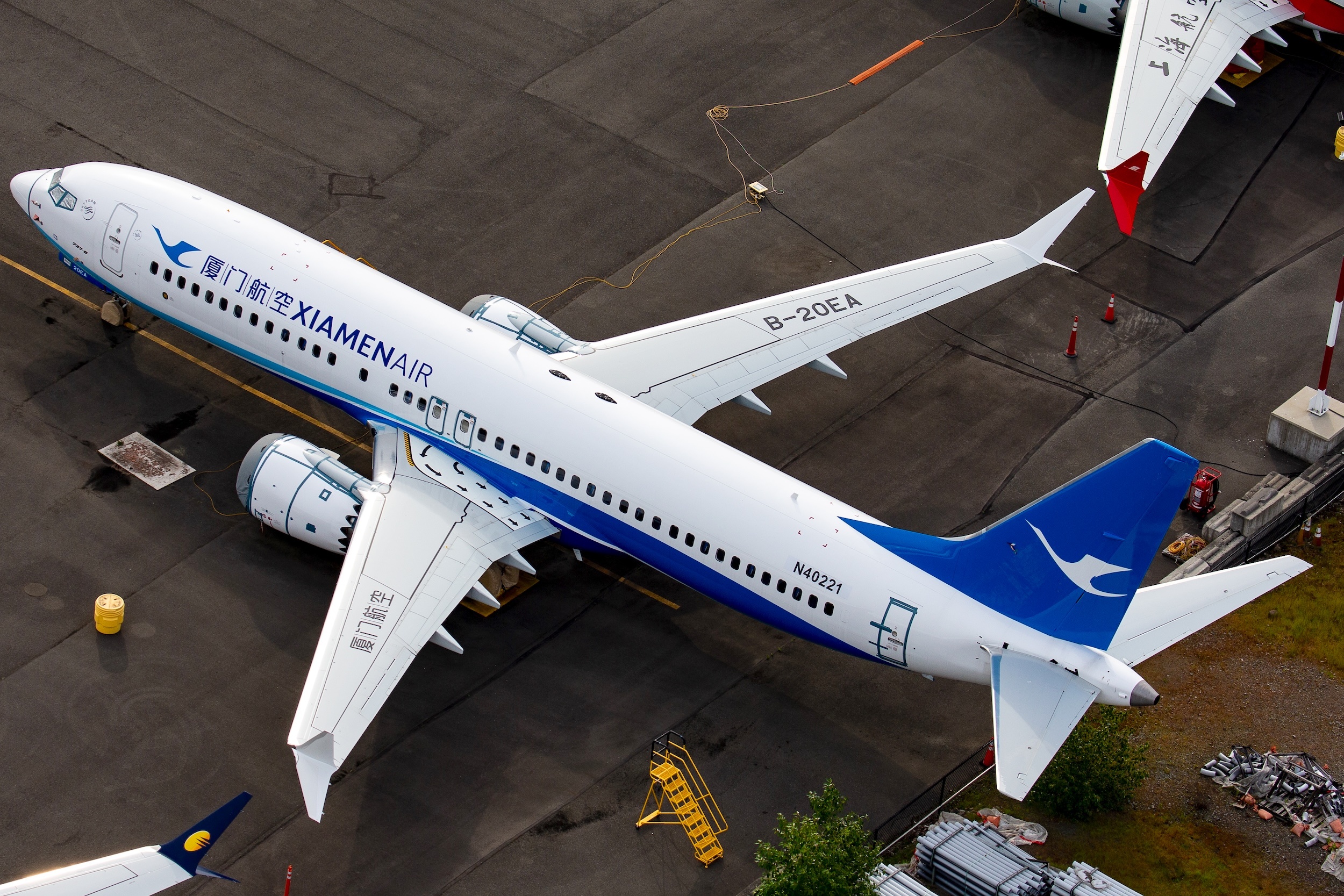 Trung Quoc 'tra' may bay Boeing ve My hinh anh