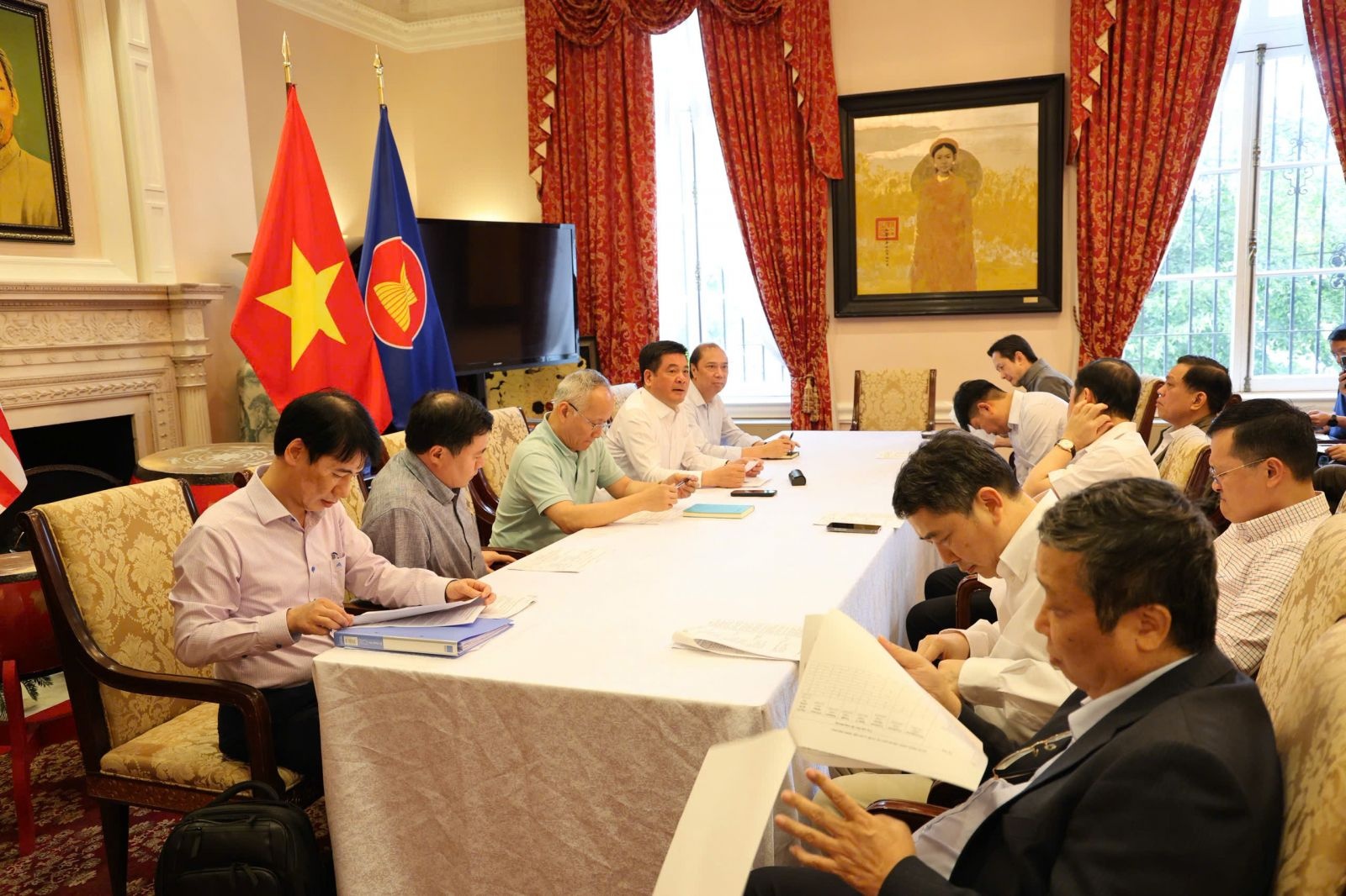 dam phan thuong mai my,  bo truong cong thuong anh 1
