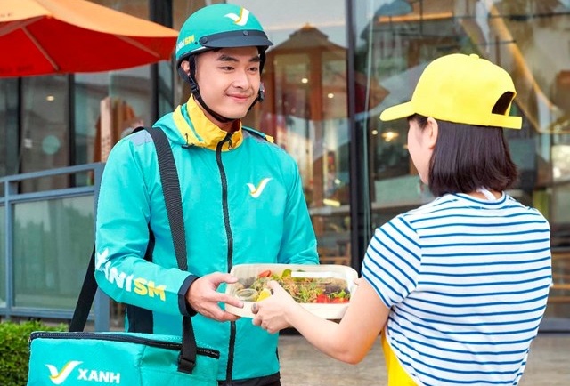 Xanh SM chinh thuc giao do an hinh anh