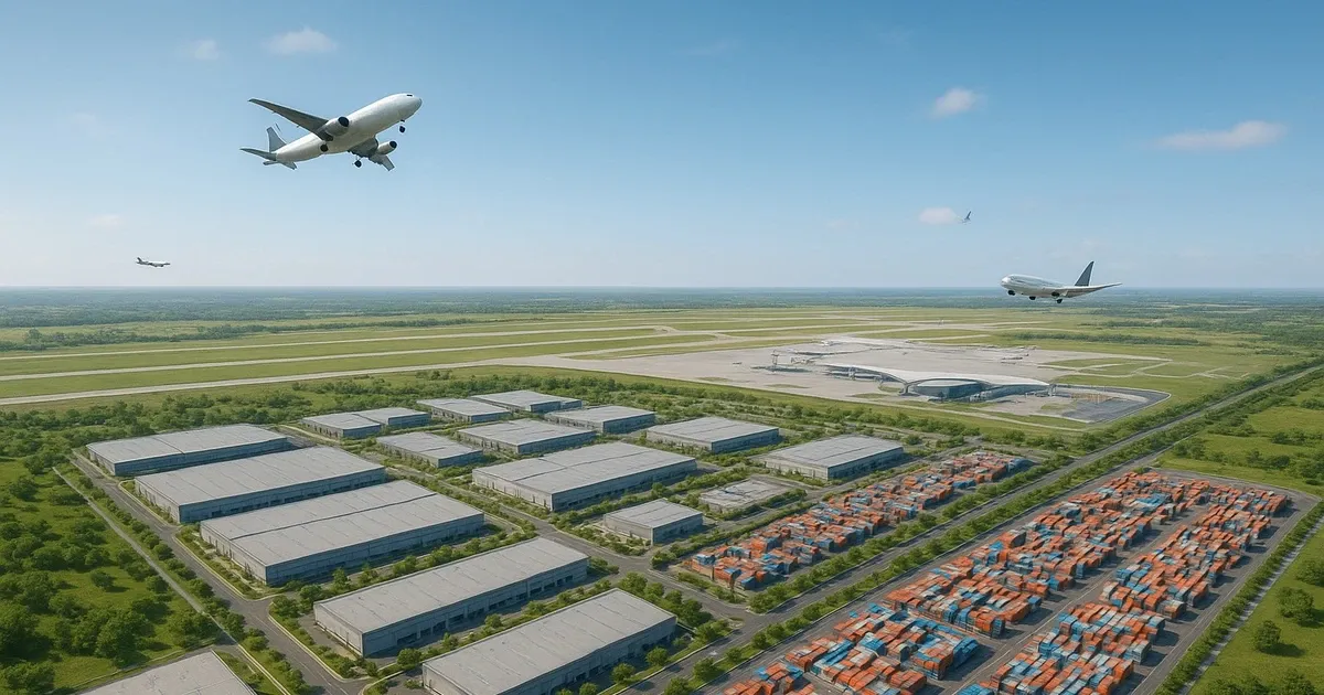 Se co 'thanh pho hang hoa' o khu vuc san bay Long Thanh? hinh anh