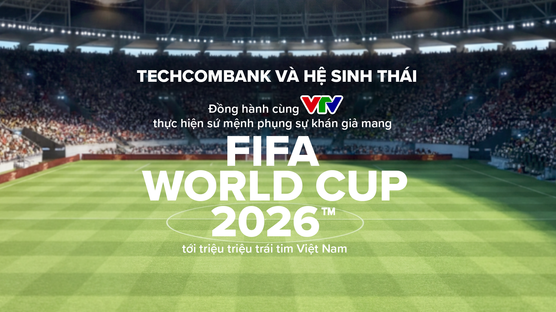 Techcombank va he sinh thai dong hanh VTV dua World Cup ve Viet Nam hinh anh