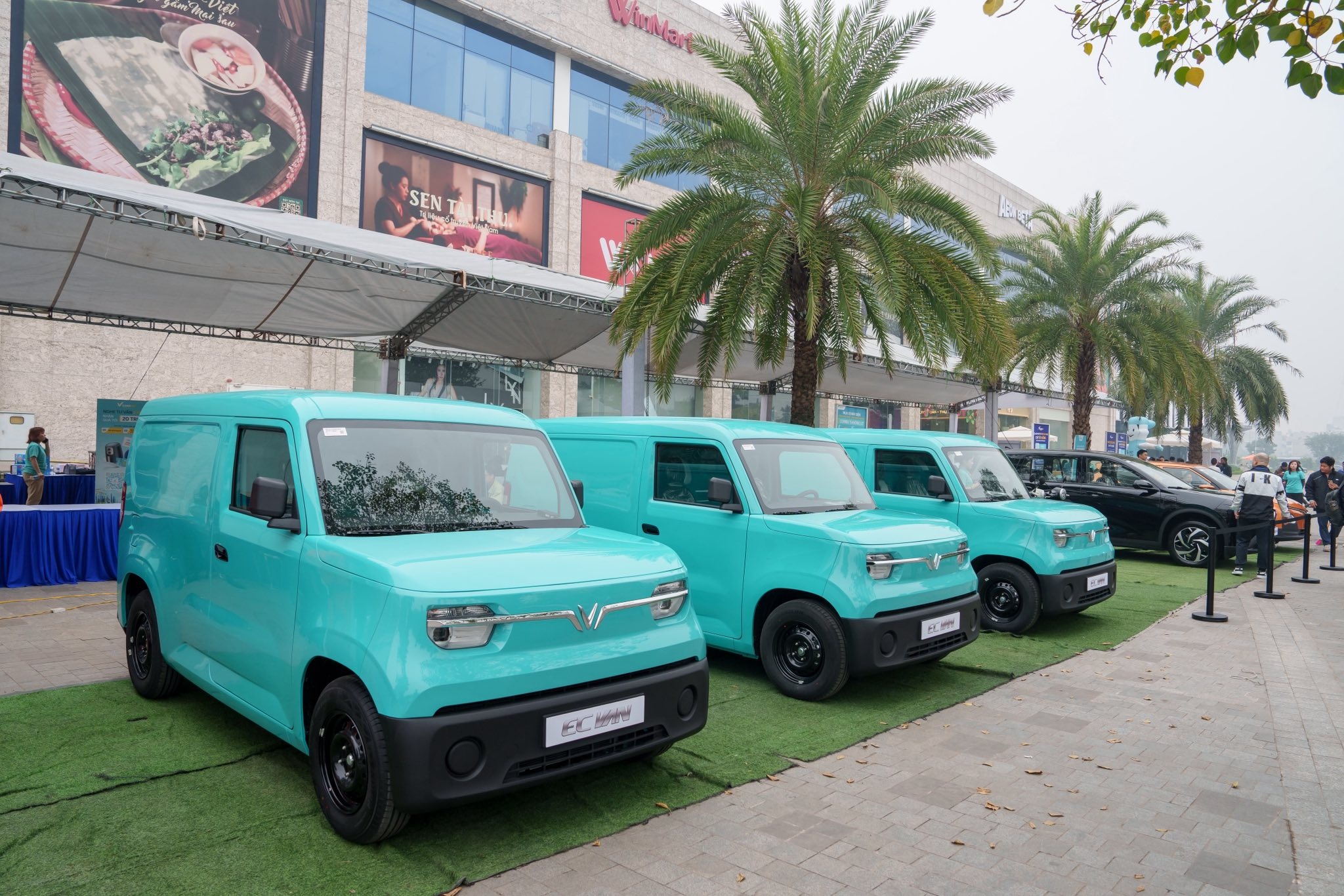 Dich vu goi xe tai dien moi ra mat cua Xanh SM co gi? hinh anh