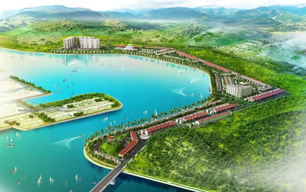 Nhieu vi pham o du an Khu do thi ven song Tac hinh anh