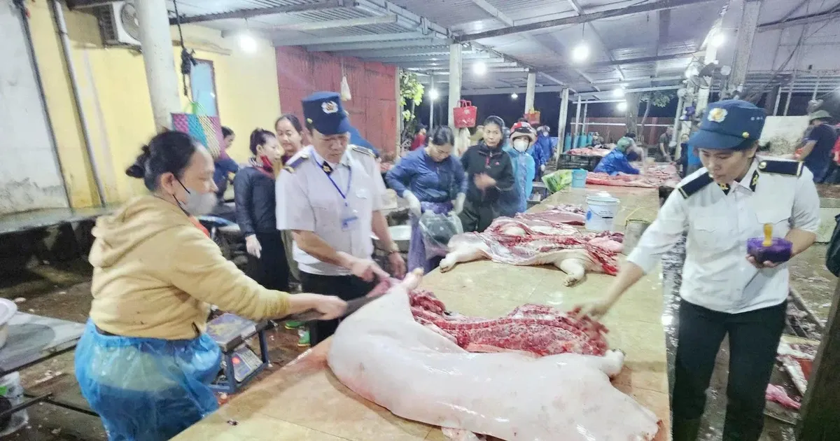 Trach nhiem cua luc luong thu y vu thit lon dich vao truong hoc hinh anh