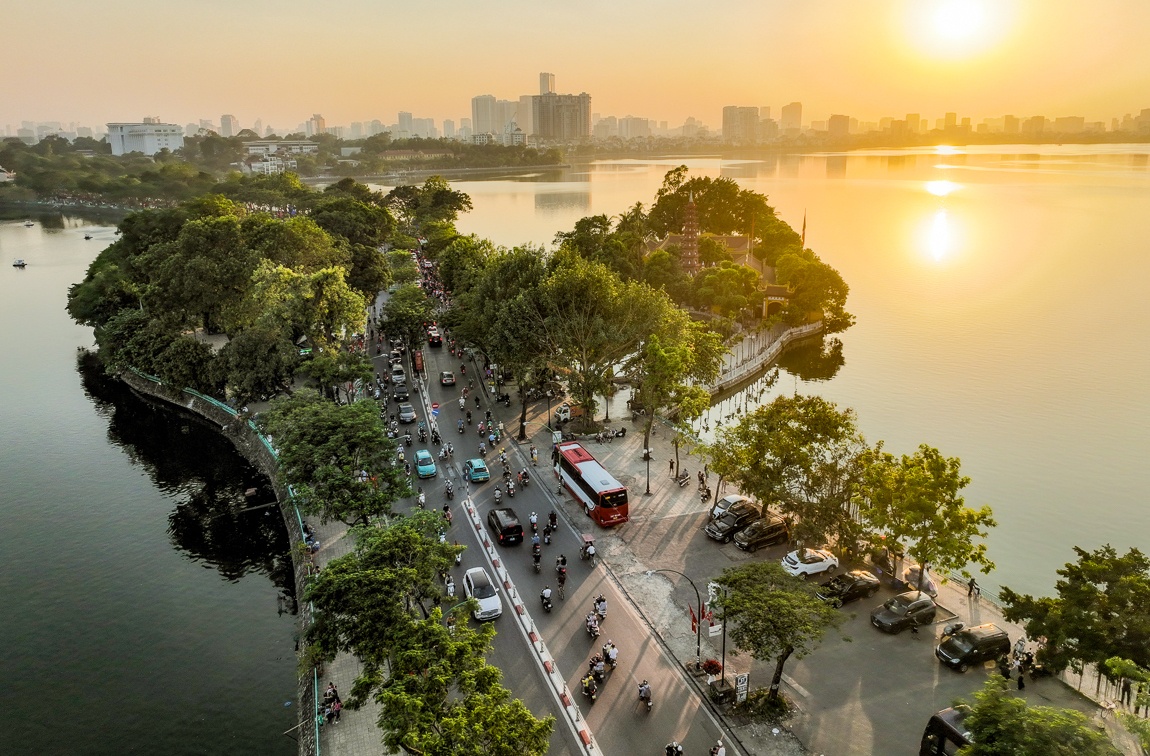 Du an duong ven Ho Tay hon 30.000 ty dong du kien hoan thanh nam 2030 hinh anh