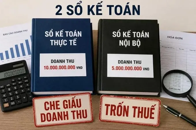Doanh nghiep lap 2 he thong ke toan, khi nao bi coi la vi pham? hinh anh