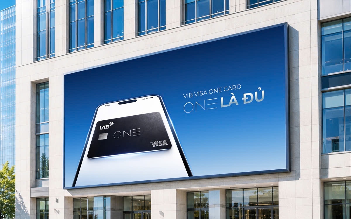 VIB One Card: Từ nhiều chiếc thẻ đến một chiếc thẻ cho mọi nhu cầu