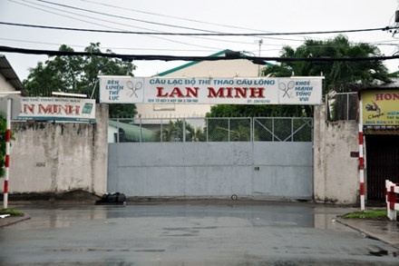 Một trong những bất động sản rộng hàng nghìn mét vuông của bà Phát tại quận Tân Phú được cho thuê làm sân quần vợt. Ảnh: Q.T