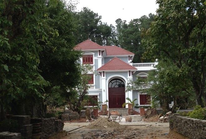 Se xu nghiem vu gia dinh tuong cong an xay biet thu 'chui' hinh anh