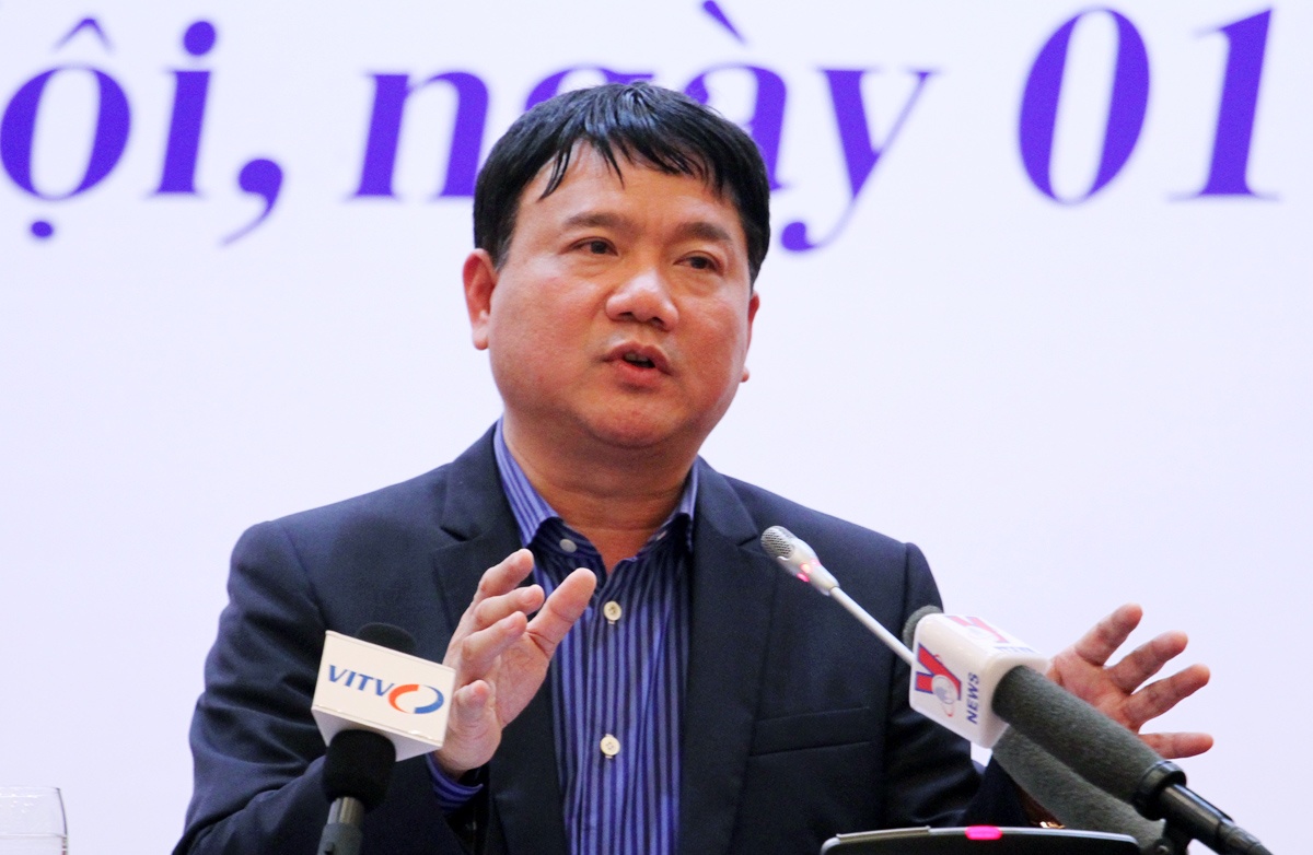 Bộ trưởng Đinh La Thăng. Ảnh: Nguyễn Hưng.