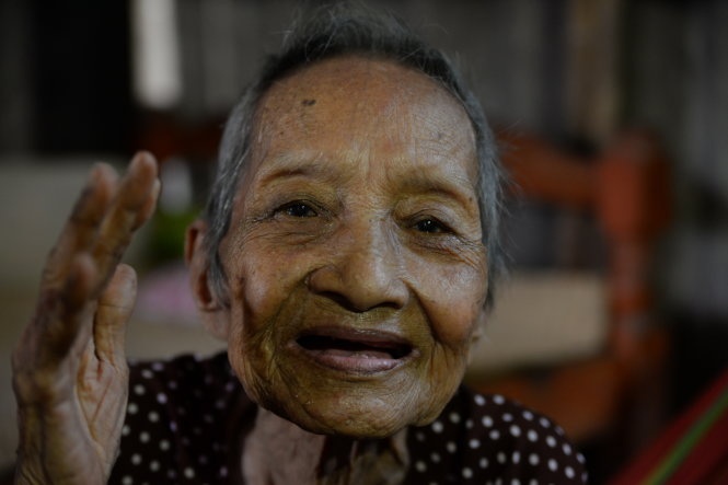 Mặc dù tuổi cao nhưng sức khỏe của cụ vẫn rất tốt