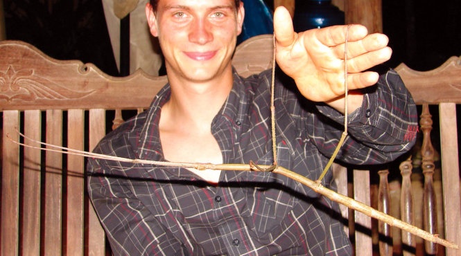 Phat hien con trung lon thu hai the gioi tai Viet Nam hinh anh