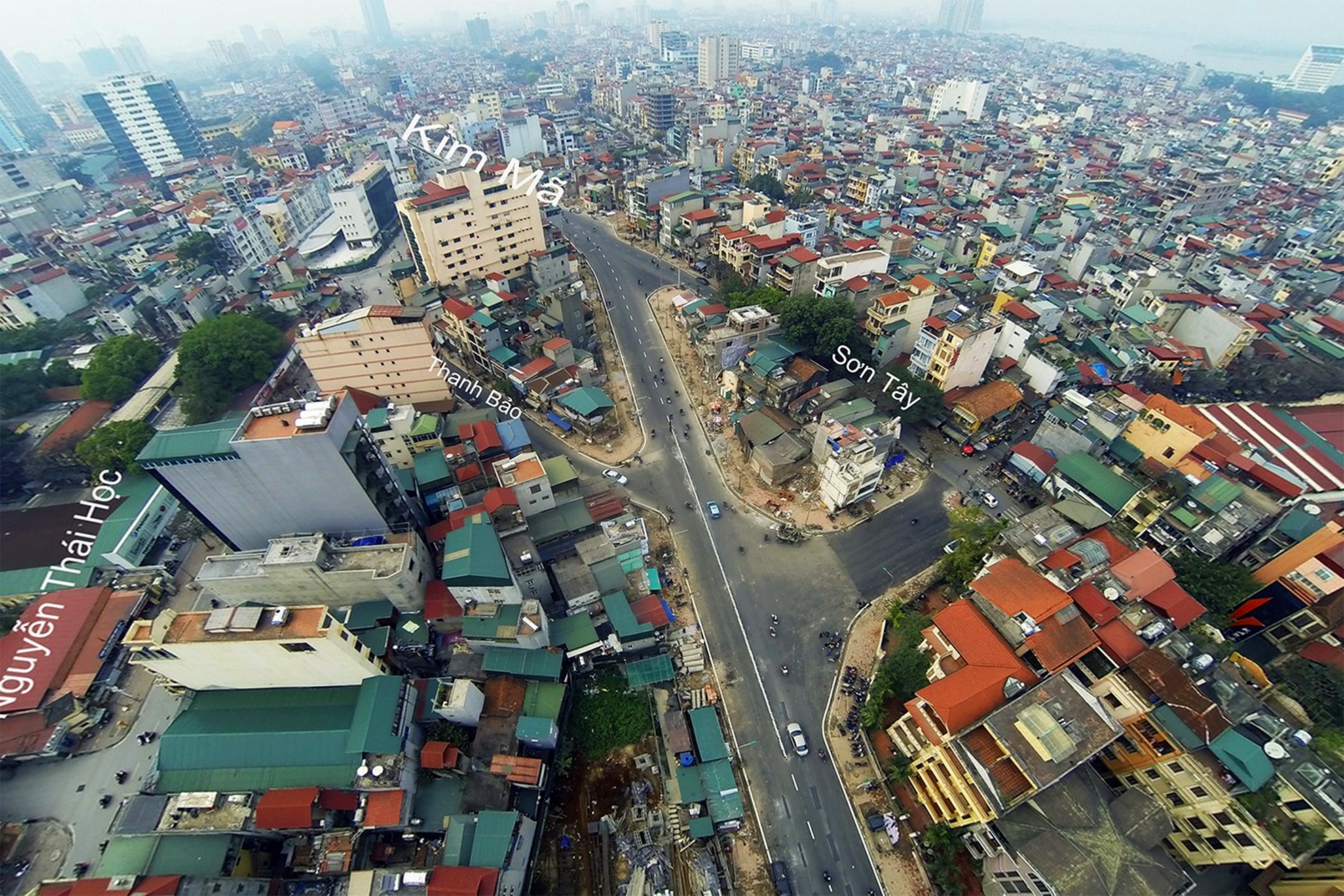 Đường Trần Phú kéo dài được khánh thành vào tháng 2/2015. 