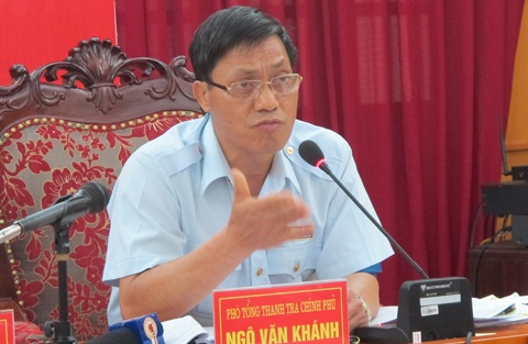 Cong an Ha Noi tam giu mot can bo Thanh tra Chinh phu hinh anh