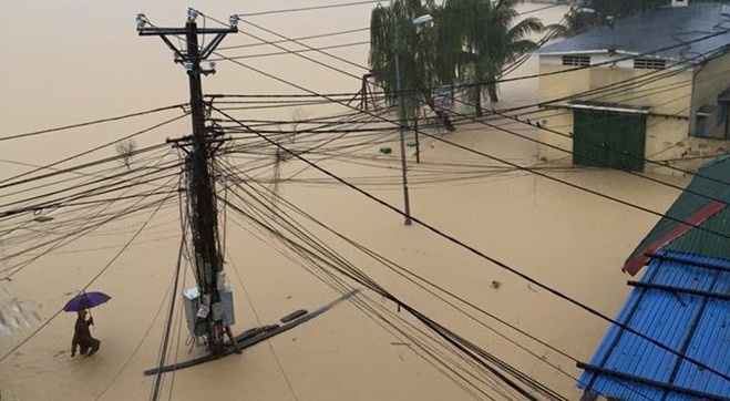 Mua lon co the gay ngap sau nhieu tinh Bac Bo hinh anh