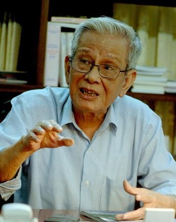 Nhà báo Hữu Thọ. Ảnh: Hoàng Long