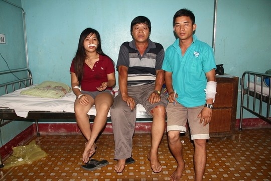 Các bệnh nhân đang điều trị tại bệnh viện