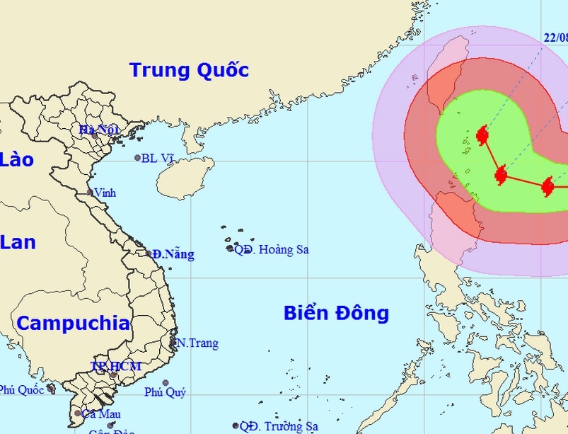 Bao cap 15 huong vao Bien Dong hinh anh